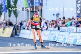 02.08.2024, Sandnes, Norway (NOR): Elvira Oeberg (SWE) - BLINK24 Festival Biathlon - Sandnes (NOR). www.nordicfocus.com. © Manzoni/NordicFocus. Every downloaded picture is fee-liable.