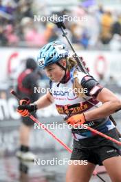 03.08.2024, Sandnes, Norway (NOR): Frida Tormodsgaard Dokken (NOR) - BLINK24 Festival Biathlon - Sandnes (NOR). www.nordicfocus.com. © Nordnes/NordicFocus. Every downloaded picture is fee-liable.