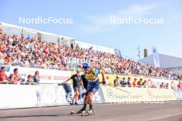 02.08.2024, Sandnes, Norway (NOR): Oscar Lombardot (FRA) - BLINK24 Festival Biathlon - Sandnes (NOR). www.nordicfocus.com. © Manzoni/NordicFocus. Every downloaded picture is fee-liable.