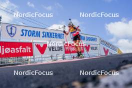 02.08.2024, Sandnes, Norway (NOR): Karoline Offigstad Knotten (NOR) - BLINK24 Festival Biathlon - Sandnes (NOR). www.nordicfocus.com. © Nordnes/NordicFocus. Every downloaded picture is fee-liable.