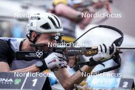 03.08.2024, Sandnes, Norway (NOR): Eric Perrot (FRA) - BLINK24 Festival Biathlon - Sandnes (NOR). www.nordicfocus.com. © Nordnes/NordicFocus. Every downloaded picture is fee-liable.