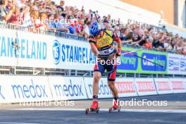 02.08.2024, Sandnes, Norway (NOR): Vebjoern Soerum (NOR) - BLINK24 Festival Biathlon - Sandnes (NOR). www.nordicfocus.com. © Manzoni/NordicFocus. Every downloaded picture is fee-liable.