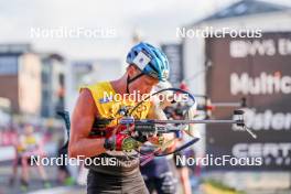 02.08.2024, Sandnes, Norway (NOR): Martin Uldal (NOR) - BLINK24 Festival Biathlon - Sandnes (NOR). www.nordicfocus.com. © Nordnes/NordicFocus. Every downloaded picture is fee-liable.