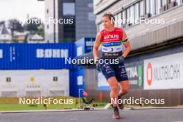 02.08.2024, Sandnes, Norway (NOR): Julia Simon (FRA) - BLINK24 Festival Biathlon - Sandnes (NOR). www.nordicfocus.com. © Nordnes/NordicFocus. Every downloaded picture is fee-liable.