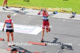 02.08.2024, Sandnes, Norway (NOR): Anastasia Kuzmina (SVK) - BLINK24 Festival Biathlon - Sandnes (NOR). www.nordicfocus.com. © Manzoni/NordicFocus. Every downloaded picture is fee-liable.