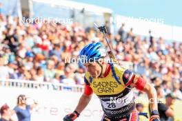 02.08.2024, Sandnes, Norway (NOR): Mats Oeverby (NOR) - BLINK24 Festival Biathlon - Sandnes (NOR). www.nordicfocus.com. © Manzoni/NordicFocus. Every downloaded picture is fee-liable.