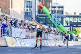 02.08.2024, Sandnes, Norway (NOR): Martin Uldal (NOR) - BLINK24 Festival Biathlon - Sandnes (NOR). www.nordicfocus.com. © Manzoni/NordicFocus. Every downloaded picture is fee-liable.