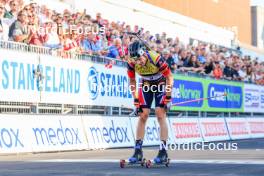 02.08.2024, Sandnes, Norway (NOR): Vetle Sjastad Christiansen (NOR) - BLINK24 Festival Biathlon - Sandnes (NOR). www.nordicfocus.com. © Manzoni/NordicFocus. Every downloaded picture is fee-liable.