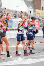 02.08.2024, Sandnes, Norway (NOR): Oceane Michelon (FRA) - BLINK24 Festival Biathlon - Sandnes (NOR). www.nordicfocus.com. © Nordnes/NordicFocus. Every downloaded picture is fee-liable.