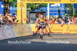 02.08.2024, Sandnes, Norway (NOR): Sturla Holm Laegreid (NOR) - BLINK24 Festival Biathlon - Sandnes (NOR). www.nordicfocus.com. © Manzoni/NordicFocus. Every downloaded picture is fee-liable.