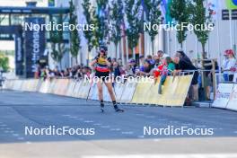 02.08.2024, Sandnes, Norway (NOR): Elvira Oeberg (SWE) - BLINK24 Festival Biathlon - Sandnes (NOR). www.nordicfocus.com. © Manzoni/NordicFocus. Every downloaded picture is fee-liable.