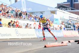 02.08.2024, Sandnes, Norway (NOR): Johan-Olav Smoerdal Botn (NOR) - BLINK24 Festival Biathlon - Sandnes (NOR). www.nordicfocus.com. © Manzoni/NordicFocus. Every downloaded picture is fee-liable.