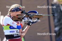 02.08.2024, Sandnes, Norway (NOR): Anastasia Kuzmina (SVK) - BLINK24 Festival Biathlon - Sandnes (NOR). www.nordicfocus.com. © Manzoni/NordicFocus. Every downloaded picture is fee-liable.