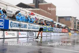 03.08.2024, Sandnes, Norway (NOR): Karoline Offigstad Knotten (NOR) - BLINK24 Festival Biathlon - Sandnes (NOR). www.nordicfocus.com. © Manzoni/NordicFocus. Every downloaded picture is fee-liable.