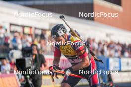 02.08.2024, Sandnes, Norway (NOR): Vetle Sjastad Christiansen (NOR) - BLINK24 Festival Biathlon - Sandnes (NOR). www.nordicfocus.com. © Nordnes/NordicFocus. Every downloaded picture is fee-liable.