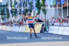 02.08.2024, Sandnes, Norway (NOR): Julia Simon (FRA) - BLINK24 Festival Biathlon - Sandnes (NOR). www.nordicfocus.com. © Manzoni/NordicFocus. Every downloaded picture is fee-liable.