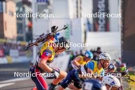 02.08.2024, Sandnes, Norway (NOR): Vetle Sjastad Christiansen (NOR) - BLINK24 Festival Biathlon - Sandnes (NOR). www.nordicfocus.com. © Nordnes/NordicFocus. Every downloaded picture is fee-liable.