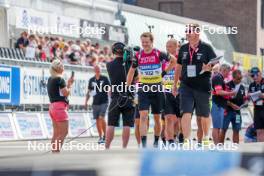 02.08.2024, Sandnes, Norway (NOR): Tarjei Boe (NOR) - BLINK24 Festival Biathlon - Sandnes (NOR). www.nordicfocus.com. © Nordnes/NordicFocus. Every downloaded picture is fee-liable.