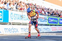 02.08.2024, Sandnes, Norway (NOR): Vebjoern Soerum (NOR) - BLINK24 Festival Biathlon - Sandnes (NOR). www.nordicfocus.com. © Manzoni/NordicFocus. Every downloaded picture is fee-liable.