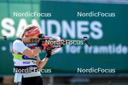 02.08.2024, Sandnes, Norway (NOR): Hanna Kebinger (GER) - BLINK24 Festival Biathlon - Sandnes (NOR). www.nordicfocus.com. © Manzoni/NordicFocus. Every downloaded picture is fee-liable.