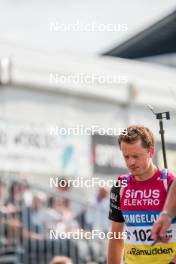 02.08.2024, Sandnes, Norway (NOR): Tarjei Boe (NOR) - BLINK24 Festival Biathlon - Sandnes (NOR). www.nordicfocus.com. © Nordnes/NordicFocus. Every downloaded picture is fee-liable.