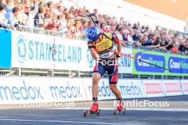 02.08.2024, Sandnes, Norway (NOR): Vebjoern Soerum (NOR) - BLINK24 Festival Biathlon - Sandnes (NOR). www.nordicfocus.com. © Manzoni/NordicFocus. Every downloaded picture is fee-liable.