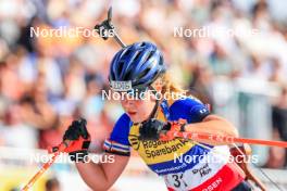 02.08.2024, Sandnes, Norway (NOR): Karoline Erdal (NOR) - BLINK24 Festival Biathlon - Sandnes (NOR). www.nordicfocus.com. © Manzoni/NordicFocus. Every downloaded picture is fee-liable.