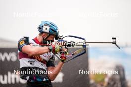 03.08.2024, Sandnes, Norway (NOR): Martin Uldal (NOR) - BLINK24 Festival Biathlon - Sandnes (NOR). www.nordicfocus.com. © Nordnes/NordicFocus. Every downloaded picture is fee-liable.