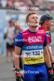 02.08.2024, Sandnes, Norway (NOR): Joergen Solhaug Saeter (NOR) - BLINK24 Festival Biathlon - Sandnes (NOR). www.nordicfocus.com. © Nordnes/NordicFocus. Every downloaded picture is fee-liable.