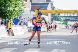 02.08.2024, Sandnes, Norway (NOR): Karoline Erdal (NOR) - BLINK24 Festival Biathlon - Sandnes (NOR). www.nordicfocus.com. © Nordnes/NordicFocus. Every downloaded picture is fee-liable.