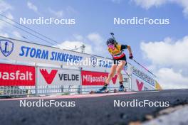 02.08.2024, Sandnes, Norway (NOR): Elvira Oeberg (SWE) - BLINK24 Festival Biathlon - Sandnes (NOR). www.nordicfocus.com. © Nordnes/NordicFocus. Every downloaded picture is fee-liable.