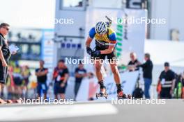 02.08.2024, Sandnes, Norway (NOR): Fabien Claude (FRA) - BLINK24 Festival Biathlon - Sandnes (NOR). www.nordicfocus.com. © Manzoni/NordicFocus. Every downloaded picture is fee-liable.