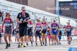 02.08.2024, Sandnes, Norway (NOR): Jeanne Richard (FRA) - BLINK24 Festival Biathlon - Sandnes (NOR). www.nordicfocus.com. © Nordnes/NordicFocus. Every downloaded picture is fee-liable.