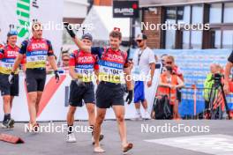 02.08.2024, Sandnes, Norway (NOR): Sturla Laegreid (Holm) - BLINK24 Festival Biathlon - Sandnes (NOR). www.nordicfocus.com. © Nordnes/NordicFocus. Every downloaded picture is fee-liable.