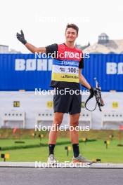 02.08.2024, Sandnes, Norway (NOR): Eric Perrot (FRA) - BLINK24 Festival Biathlon - Sandnes (NOR). www.nordicfocus.com. © Nordnes/NordicFocus. Every downloaded picture is fee-liable.