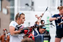 03.08.2024, Sandnes, Norway (NOR): Hanna Kebinger (GER) - BLINK24 Festival Biathlon - Sandnes (NOR). www.nordicfocus.com. © Nordnes/NordicFocus. Every downloaded picture is fee-liable.