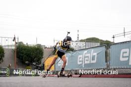 03.08.2024, Sandnes, Norway (NOR): Julie Baverel (NOR) - BLINK24 Festival Biathlon - Sandnes (NOR). www.nordicfocus.com. © Nordnes/NordicFocus. Every downloaded picture is fee-liable.