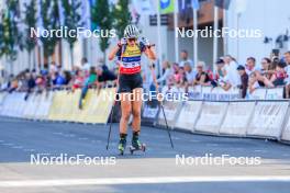 02.08.2024, Sandnes, Norway (NOR): Karoline Offigstad Knotten (NOR) - BLINK24 Festival Biathlon - Sandnes (NOR). www.nordicfocus.com. © Manzoni/NordicFocus. Every downloaded picture is fee-liable.