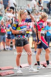 02.08.2024, Sandnes, Norway (NOR): Gro Njoelstad Randby (NOR) - BLINK24 Festival Biathlon - Sandnes (NOR). www.nordicfocus.com. © Nordnes/NordicFocus. Every downloaded picture is fee-liable.