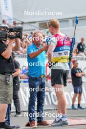 02.08.2024, Sandnes, Norway (NOR): Johannes Thingnes Boe (NOR) - BLINK24 Festival Biathlon - Sandnes (NOR). www.nordicfocus.com. © Nordnes/NordicFocus. Every downloaded picture is fee-liable.