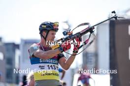 02.08.2024, Sandnes, Norway (NOR): Philipp Horn (GER) - BLINK24 Festival Biathlon - Sandnes (NOR). www.nordicfocus.com. © Nordnes/NordicFocus. Every downloaded picture is fee-liable.