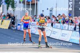 02.08.2024, Sandnes, Norway (NOR): Hanna Oeberg (SWE) - BLINK24 Festival Biathlon - Sandnes (NOR). www.nordicfocus.com. © Manzoni/NordicFocus. Every downloaded picture is fee-liable.