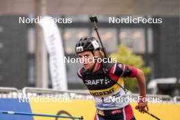 03.08.2024, Sandnes, Norway (NOR): Juni Arnekleiv (NOR) - BLINK24 Festival Biathlon - Sandnes (NOR). www.nordicfocus.com. © Nordnes/NordicFocus. Every downloaded picture is fee-liable.