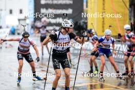 03.08.2024, Sandnes, Norway (NOR): Eric Perrot (FRA) - BLINK24 Festival Biathlon - Sandnes (NOR). www.nordicfocus.com. © Manzoni/NordicFocus. Every downloaded picture is fee-liable.