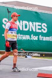 02.08.2024, Sandnes, Norway (NOR): Philipp Horn (GER) - BLINK24 Festival Biathlon - Sandnes (NOR). www.nordicfocus.com. © Nordnes/NordicFocus. Every downloaded picture is fee-liable.