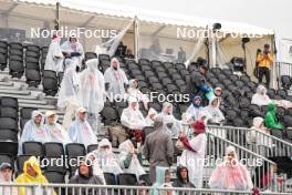 03.08.2024, Sandnes, Norway (NOR): Fans on the grandstand Event Feature: - BLINK24 Festival Biathlon - Sandnes (NOR). www.nordicfocus.com. © Nordnes/NordicFocus. Every downloaded picture is fee-liable.