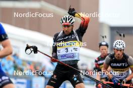 03.08.2024, Sandnes, Norway (NOR): Philipp Nawrath (GER) - BLINK24 Festival Biathlon - Sandnes (NOR). www.nordicfocus.com. © Manzoni/NordicFocus. Every downloaded picture is fee-liable.