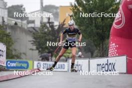 03.08.2024, Sandnes, Norway (NOR): Maren Hjelmeset Kirkeeide (NOR) - BLINK24 Festival Biathlon - Sandnes (NOR). www.nordicfocus.com. © Nordnes/NordicFocus. Every downloaded picture is fee-liable.