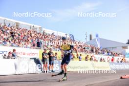 02.08.2024, Sandnes, Norway (NOR): Dmytro Pidruchnyi (UKR) - BLINK24 Festival Biathlon - Sandnes (NOR). www.nordicfocus.com. © Manzoni/NordicFocus. Every downloaded picture is fee-liable.