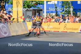 02.08.2024, Sandnes, Norway (NOR): Johannes Dale-Skjevdal (NOR) - BLINK24 Festival Biathlon - Sandnes (NOR). www.nordicfocus.com. © Manzoni/NordicFocus. Every downloaded picture is fee-liable.